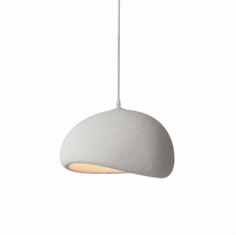 Luminaire Suspension Design Dôme Wabi-Sabi LED Nordique