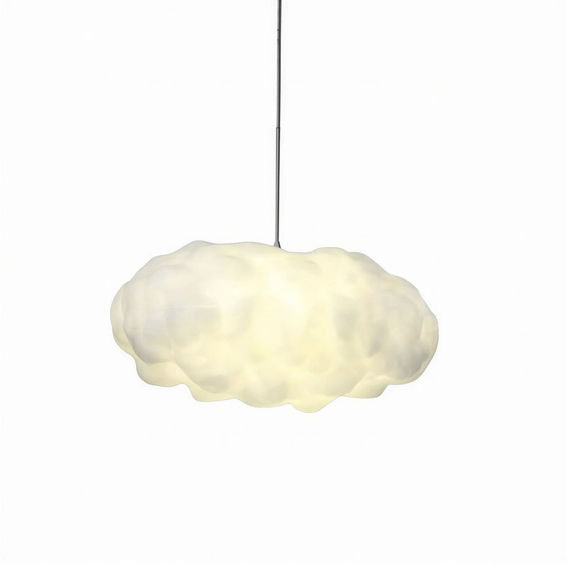 Suspension Luminaire Design Nuage LED Coton Blanc — 8 Tailles