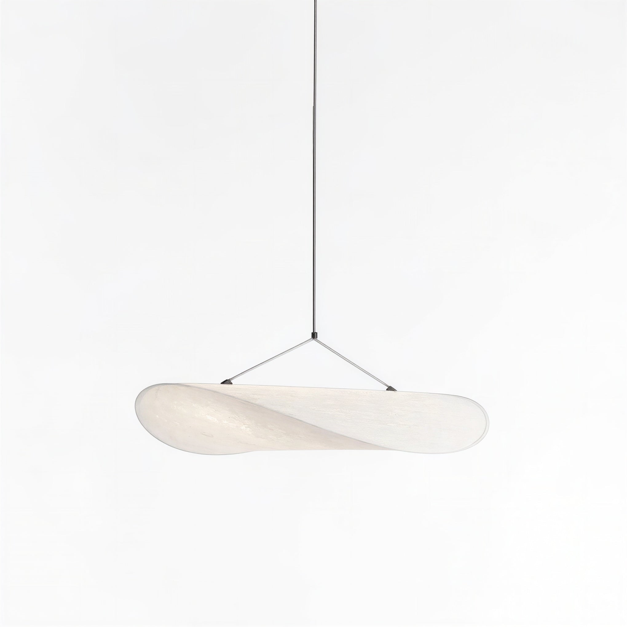 Luminaire Suspension Design Ailes Papillon Sculptural Tyvek — 3 Tailles