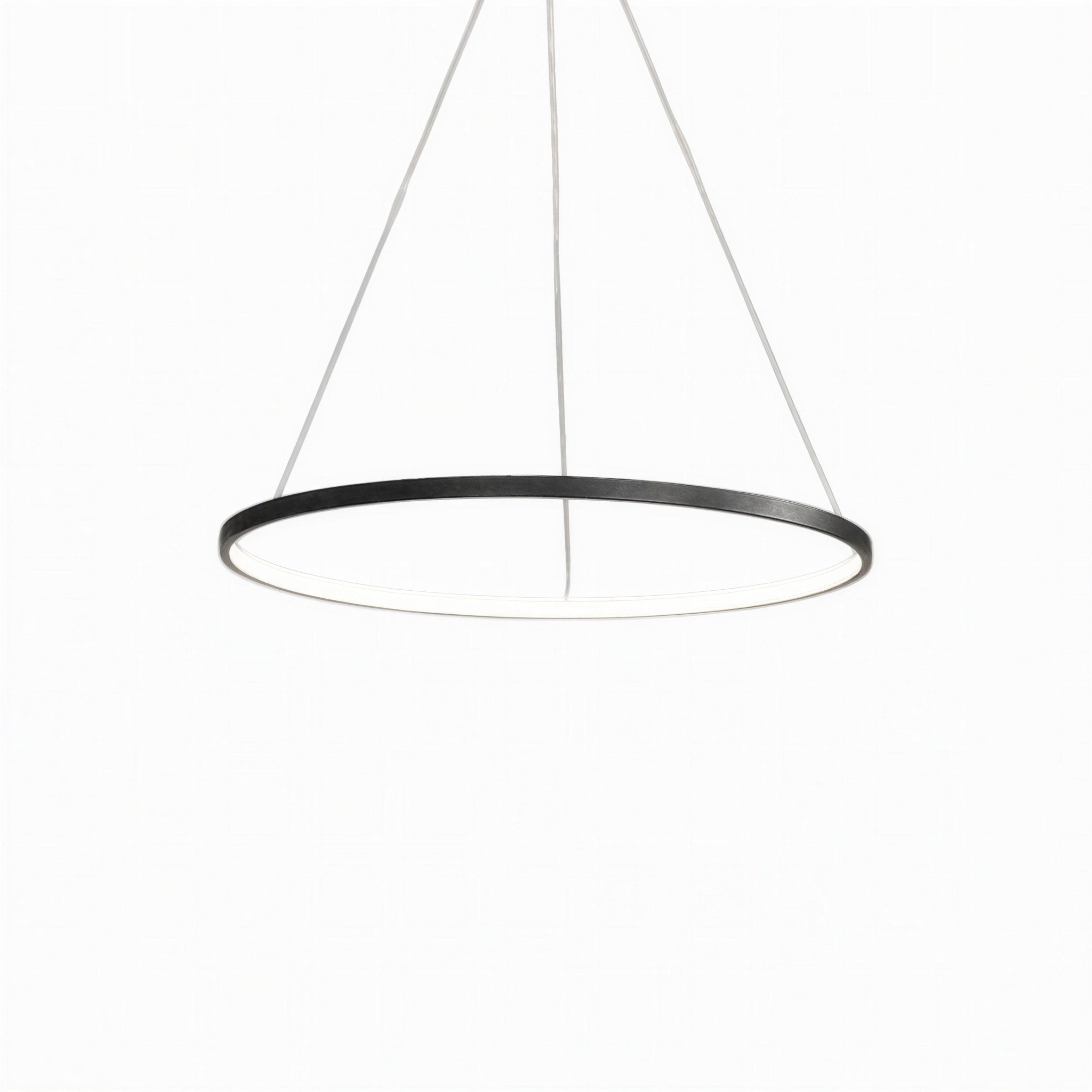 Luminaire Suspension Design Lustre Anneau LED Circulaire Dimmable