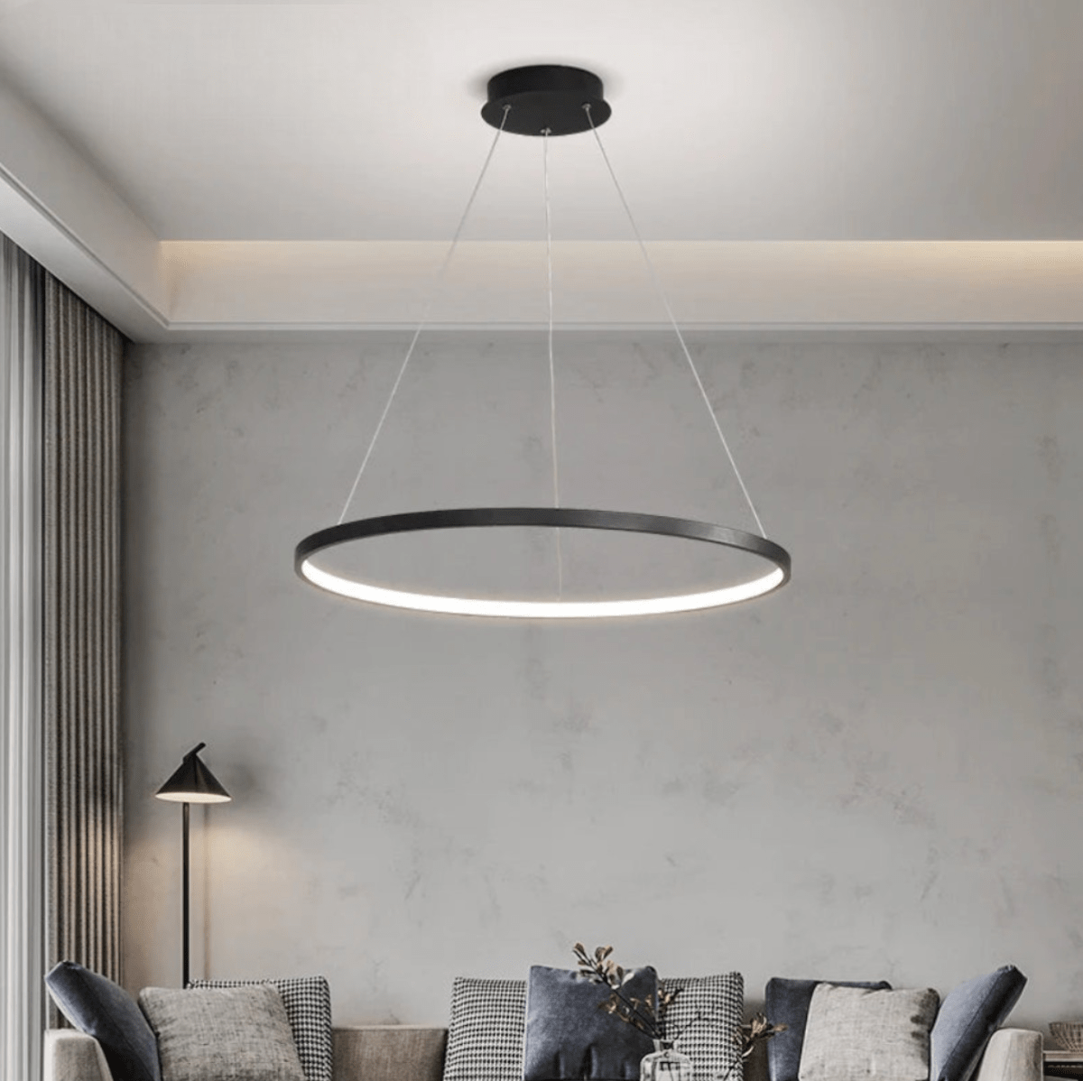 Lustre Anneau LED Circulaire Dimmable