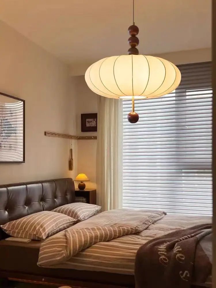 Lustre Lanterne Tissu Médiéval Français