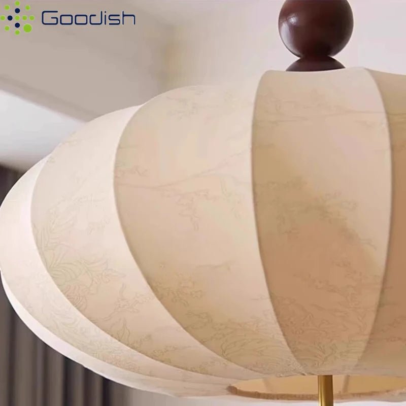 Lustre Lanterne Tissu Médiéval Français