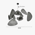 Suspension Luminaire Design Rotin Naturel Tressé Japonais