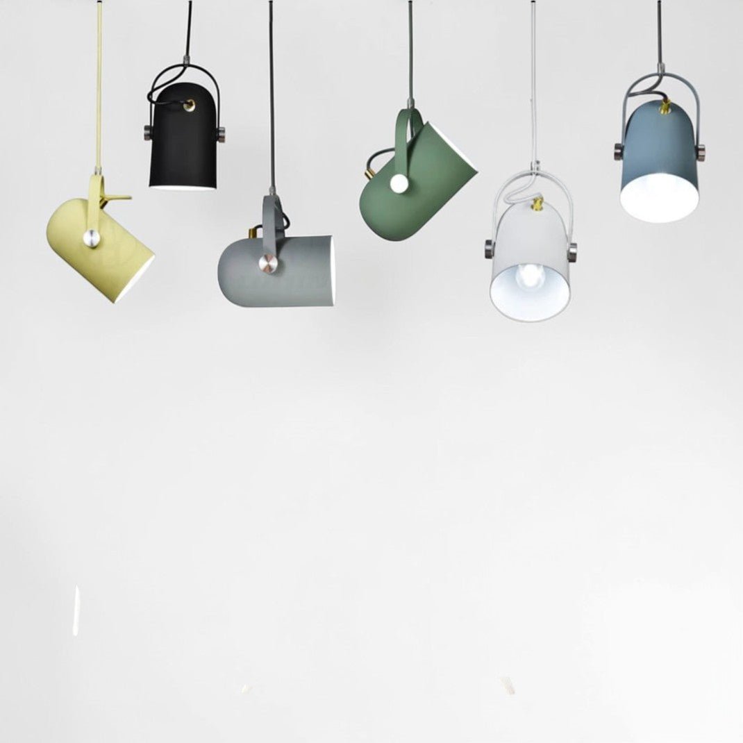 Luminaire Suspension Design Angle Réglable Aluminium Minimaliste