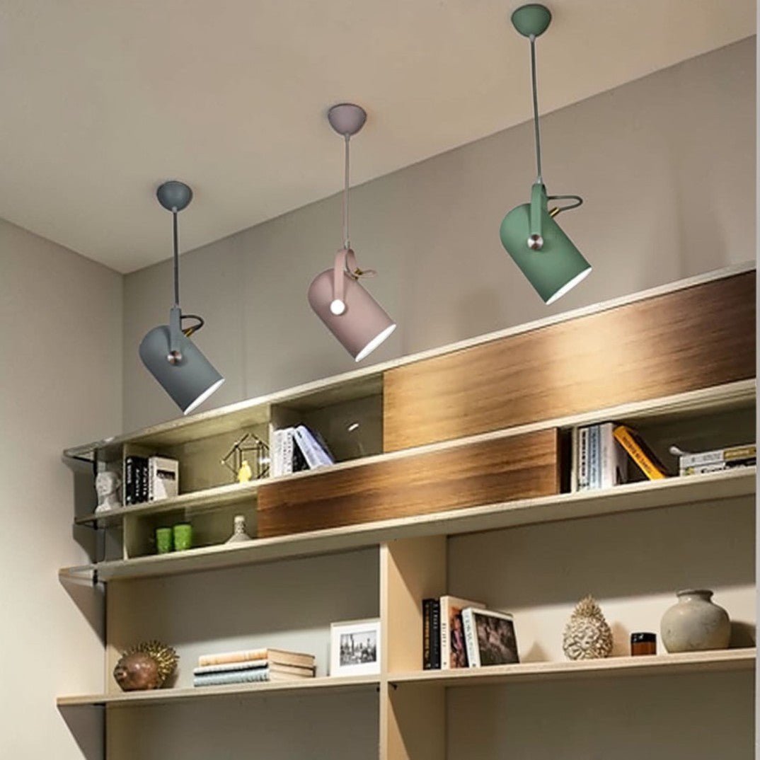 Luminaire Suspension Design Angle Réglable Aluminium Minimaliste