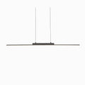 Suspension Luminaire Design Barre Aluminium Minimaliste Salle à Manger