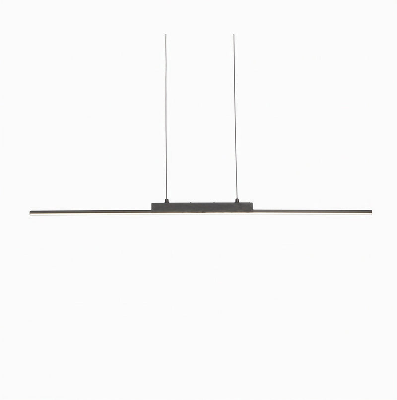 Suspension Luminaire Design Barre Aluminium Minimaliste Salle à Manger