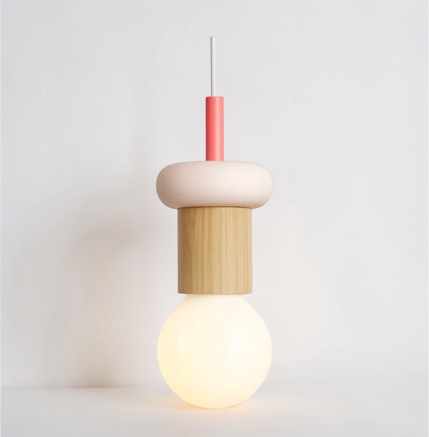 Suspension Bois Design Style Wabi-Sabi