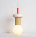 Suspension Bois Design Style Wabi-Sabi