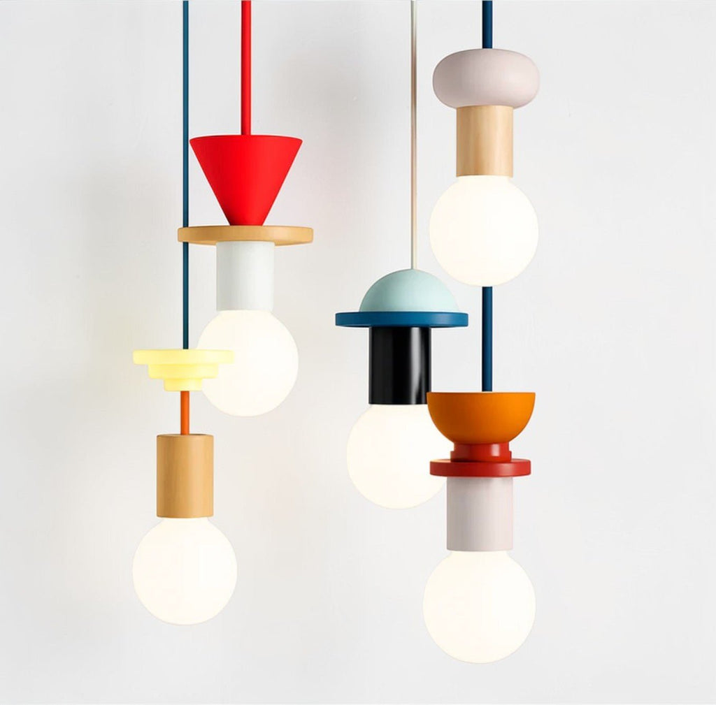 Suspension Bois Design Style Wabi-Sabi
