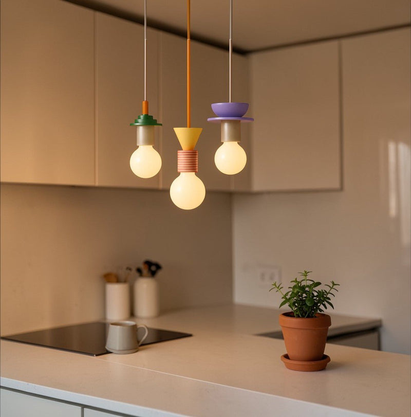 Suspension Bois Design Style Wabi-Sabi