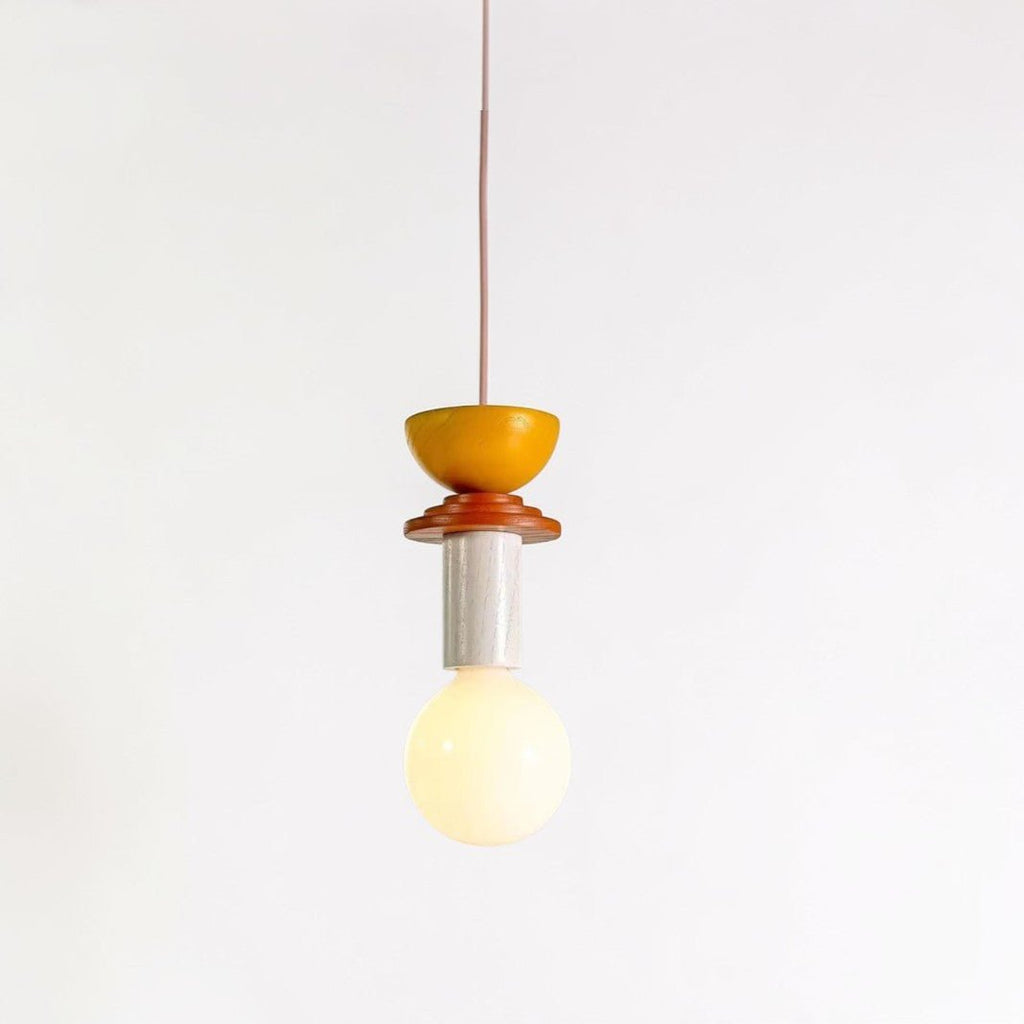 Suspension Bois Design Style Wabi-Sabi