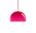 Suspension Luminaire Design Boule Verre Coloré Dégradé Nordique