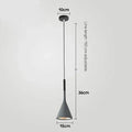 Luminaire Suspension Design Conique Moderne Métal