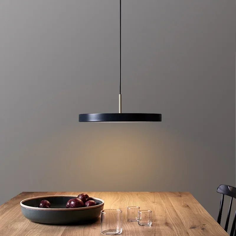 Suspension Luminaire Design LED Acrylique Moderne