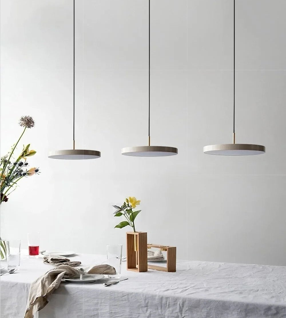 Suspension Luminaire Design LED Acrylique Moderne