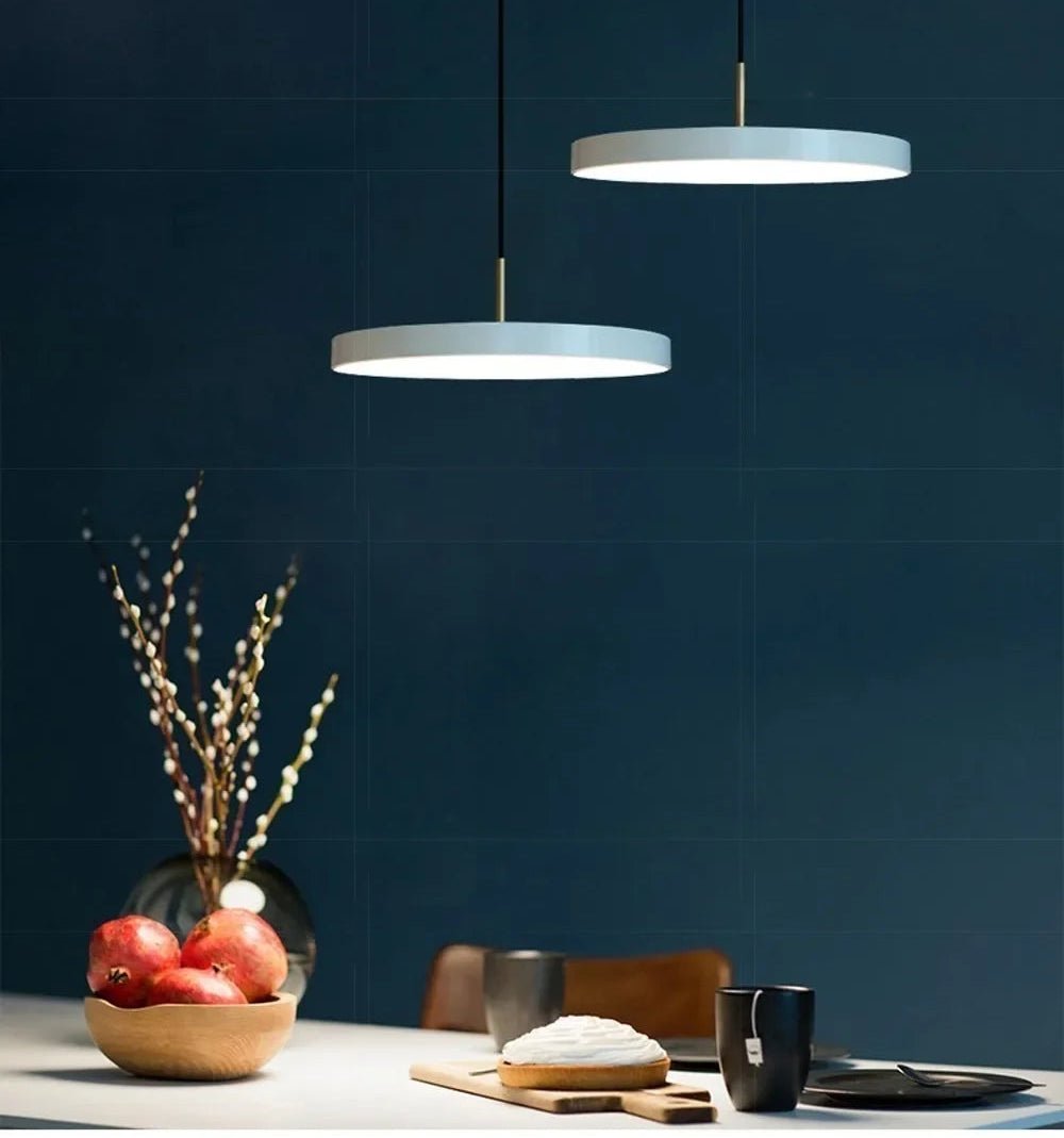 Suspension Luminaire Design LED Acrylique Moderne