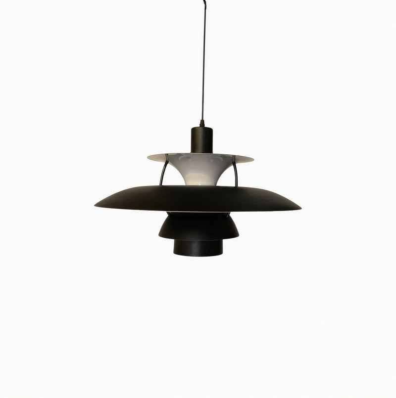 Suspension Luminaire Design Disque Aluminium Nordique LED
