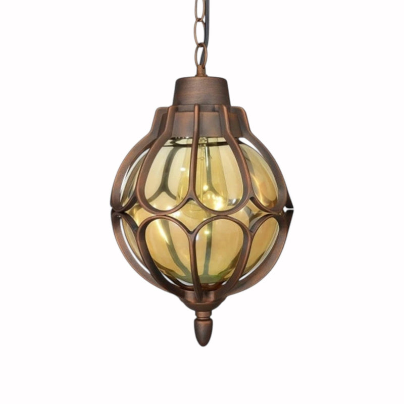 Suspension Luminaire Design Extérieure Rétro Industrielle IP54