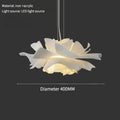 Suspension Luminaire Design Fleurs Acrylique Moderne Multicouche