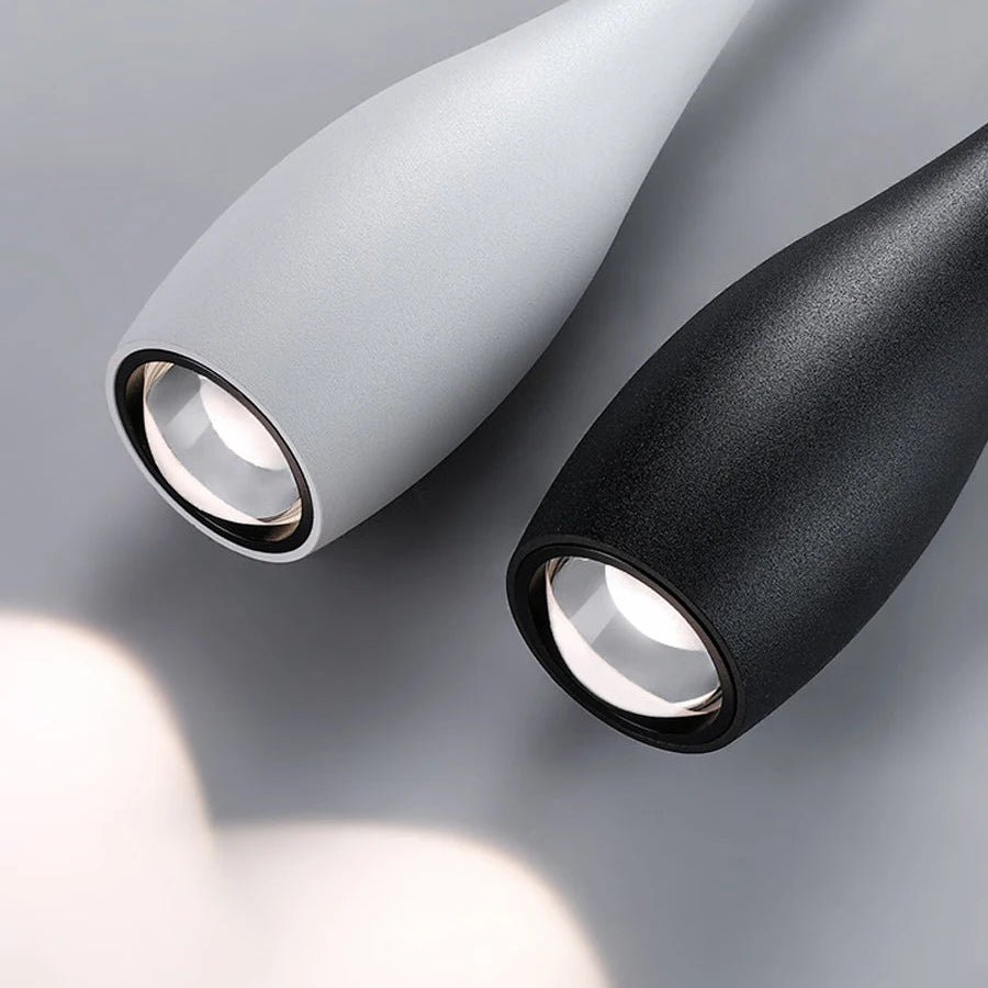 Luminaire Suspension Design Goutte d’Eau LED Aluminium