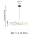 Luminaire Suspension Design Ailes Papillon Sculptural Tyvek — 3 Tailles