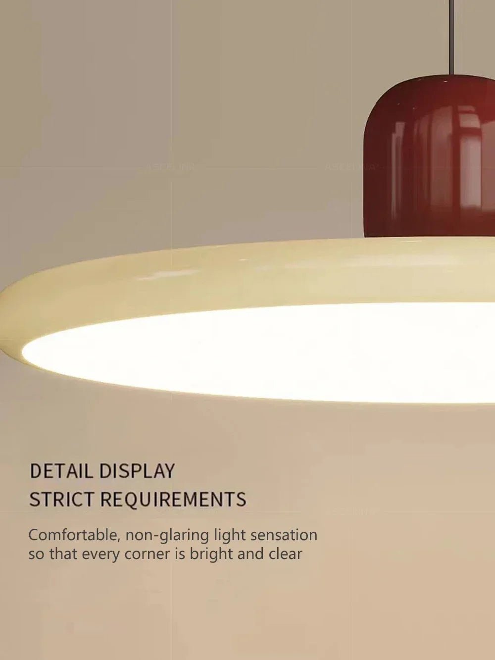 Luminaire Suspension Design Soucoupe Volante Nordique LED — 3 Coloris
