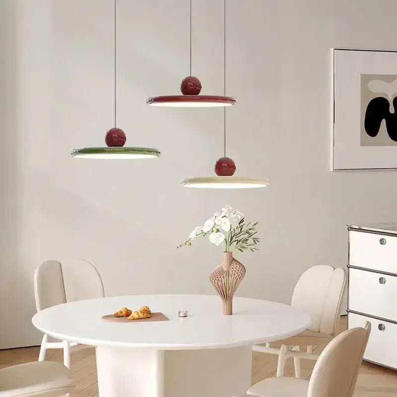 Luminaire Suspension Design Soucoupe Volante Nordique LED — 3 Coloris