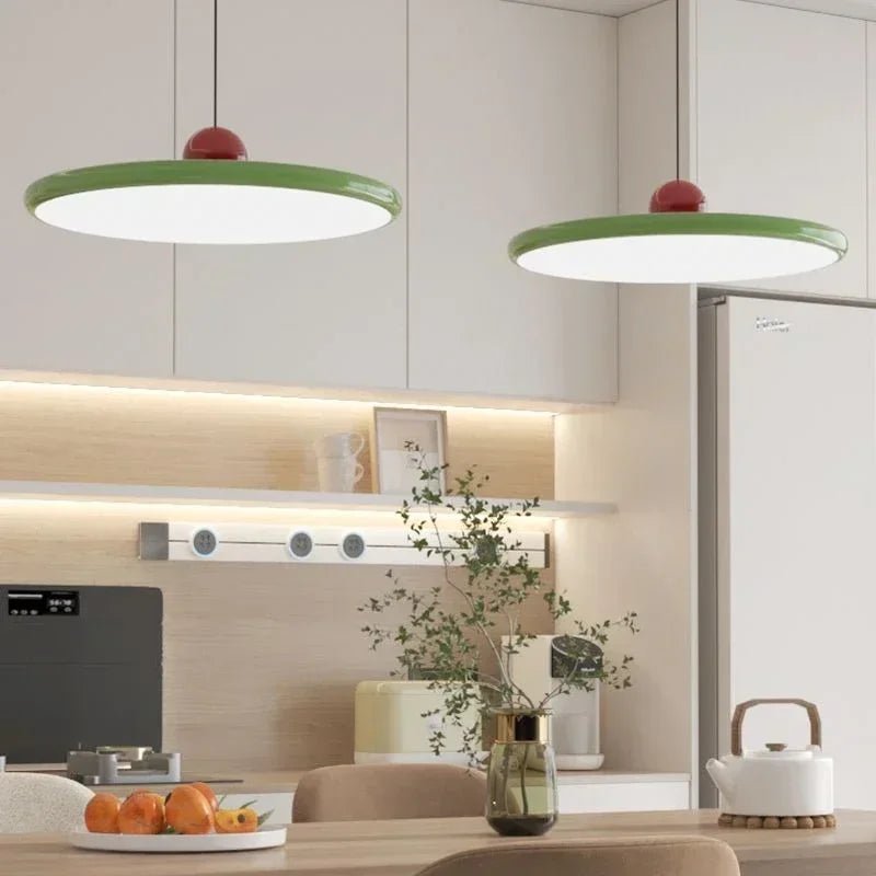 Luminaire Suspension Design Soucoupe Volante Nordique LED — 3 Coloris
