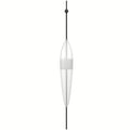 Suspension Luminaire Design LED Verre Soufflé Dégradé Bleu — 5 Formes