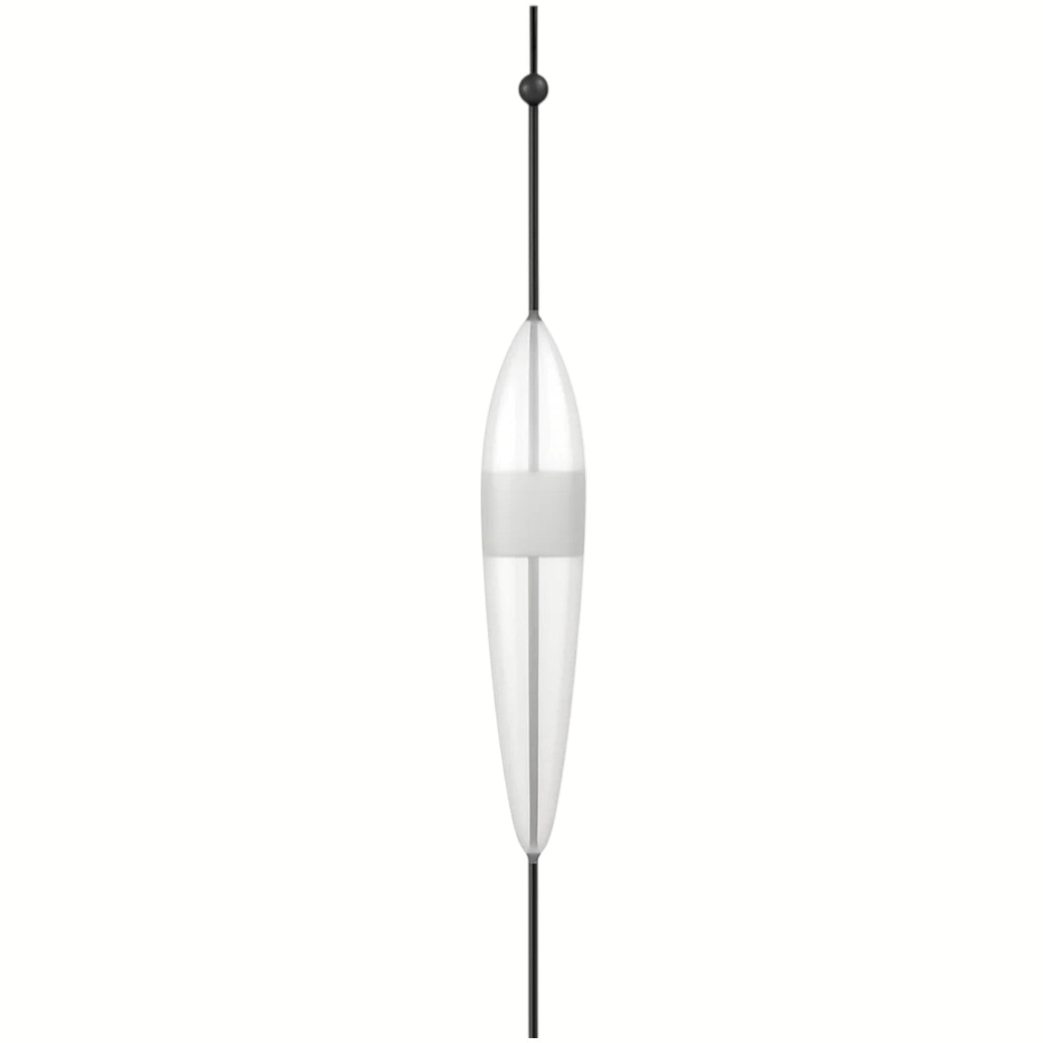 Suspension Luminaire Design LED Verre Soufflé Dégradé Bleu — 5 Formes