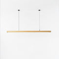 Suspension Luminaire Bois Linéaire LED