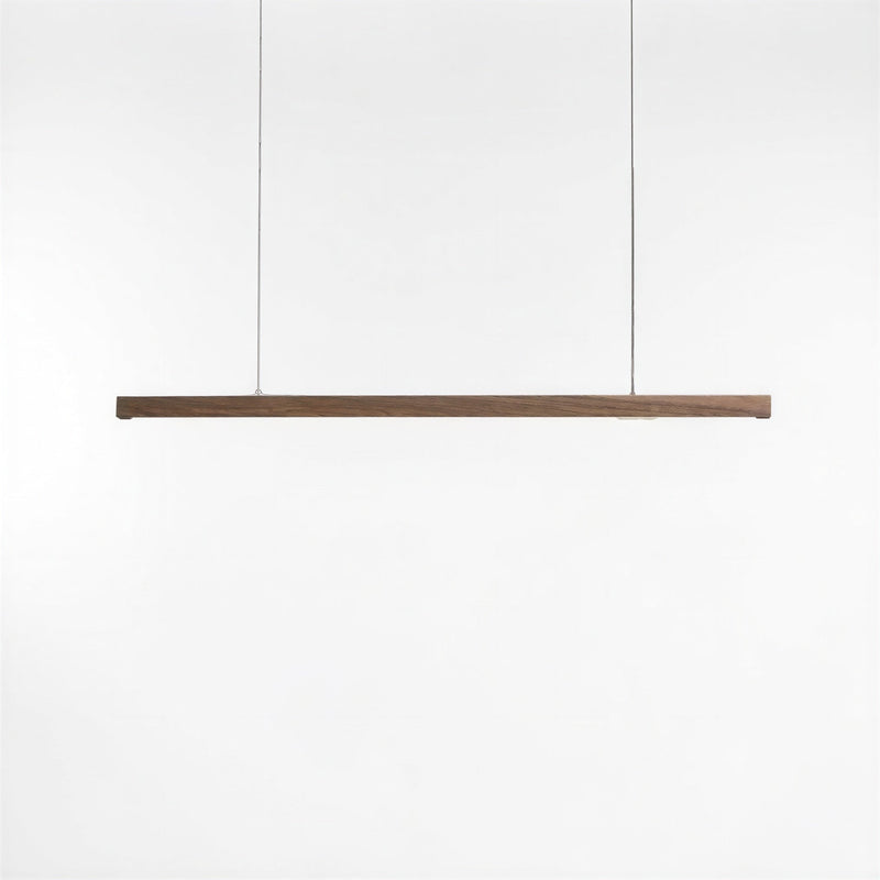 Suspension Luminaire Bois Linéaire LED