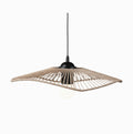 Suspension Luminaire Design Abat-Jour Boho Naturel Tressé