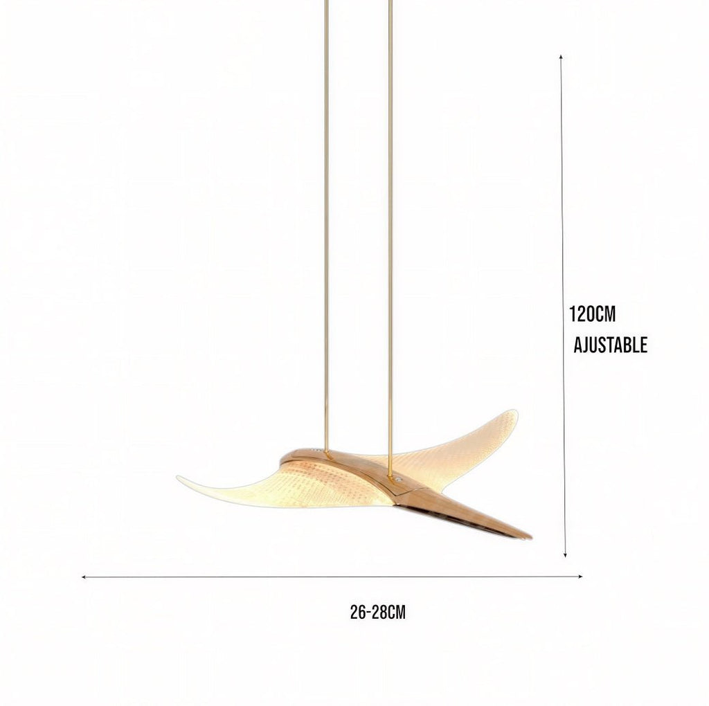 Suspension Luminaire Design Acrylique LED Moderne — 1 à 18 Sources | Aluminium & Variateur
