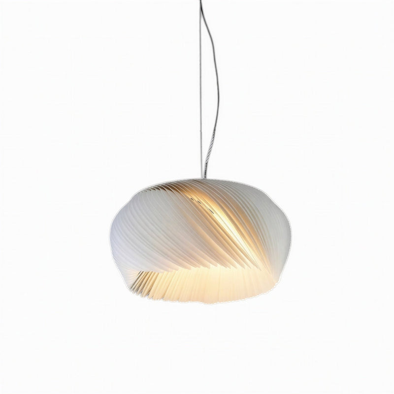 Suspension Luminaire Design Acrylique Parchemin Moderne
