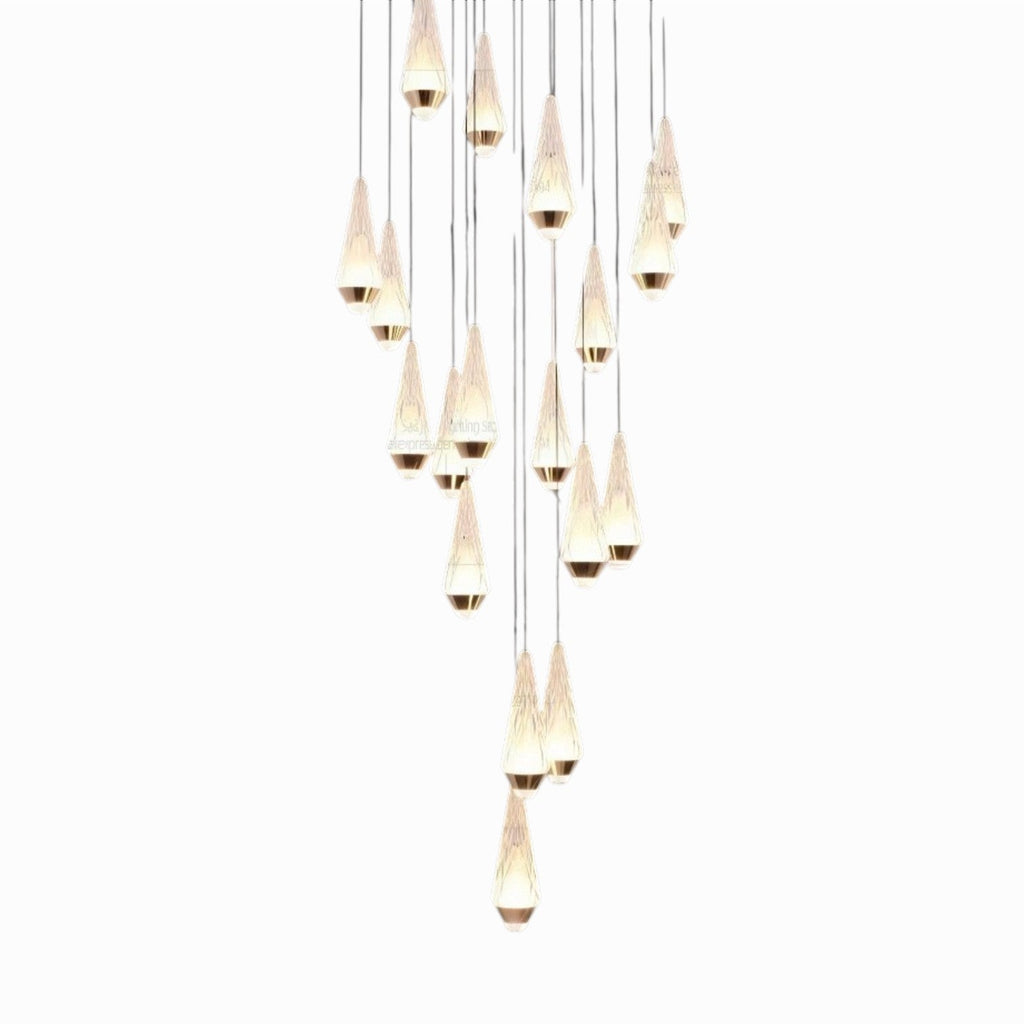 Suspension Luminaire Design Aluminium LED Moderne Minimaliste