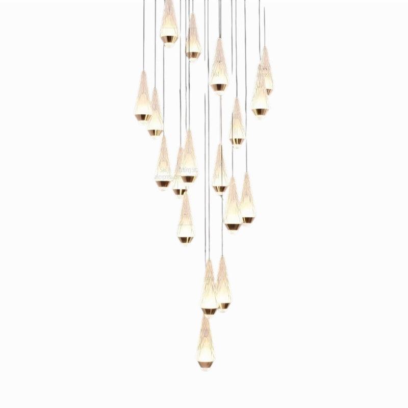 Suspension Luminaire Design Aluminium LED Moderne Minimaliste