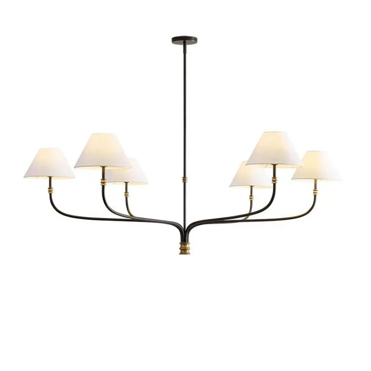 Suspension Luminaire Design Arbre Minimaliste Tissu