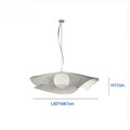 Suspension Luminaire Design Bauhaus Métal Nickel Nordique