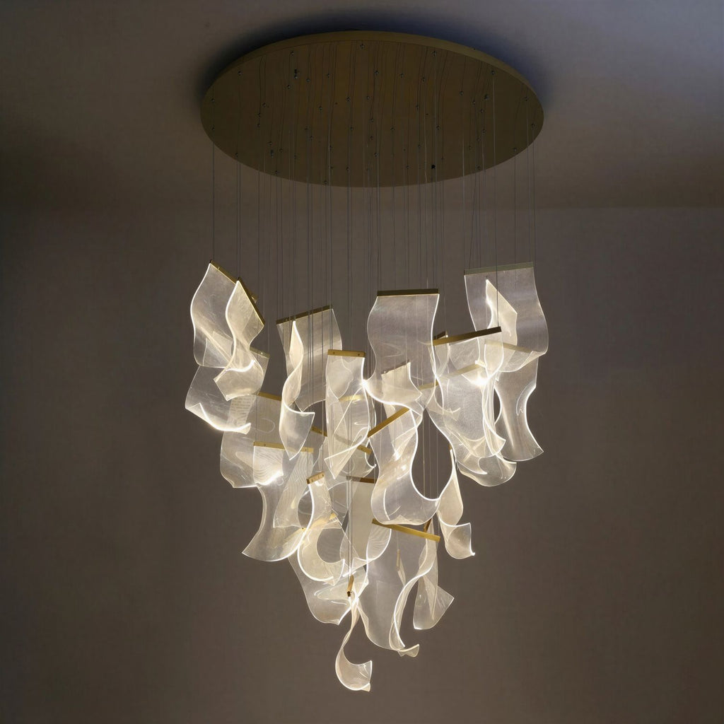 Suspension Luminaire Design Duplex Multi-Têtes