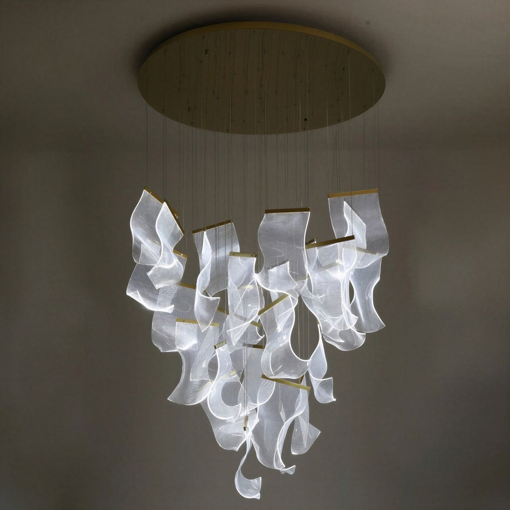 Suspension Luminaire Design Duplex Multi-Têtes