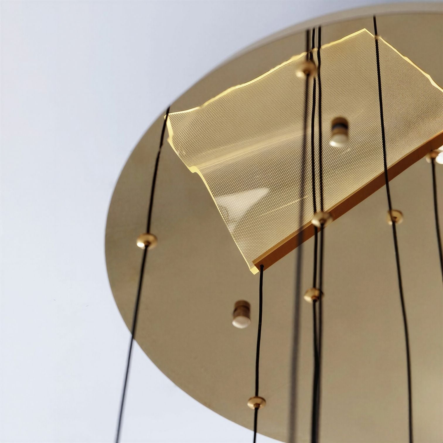 Suspension Luminaire Design Duplex Multi-Têtes