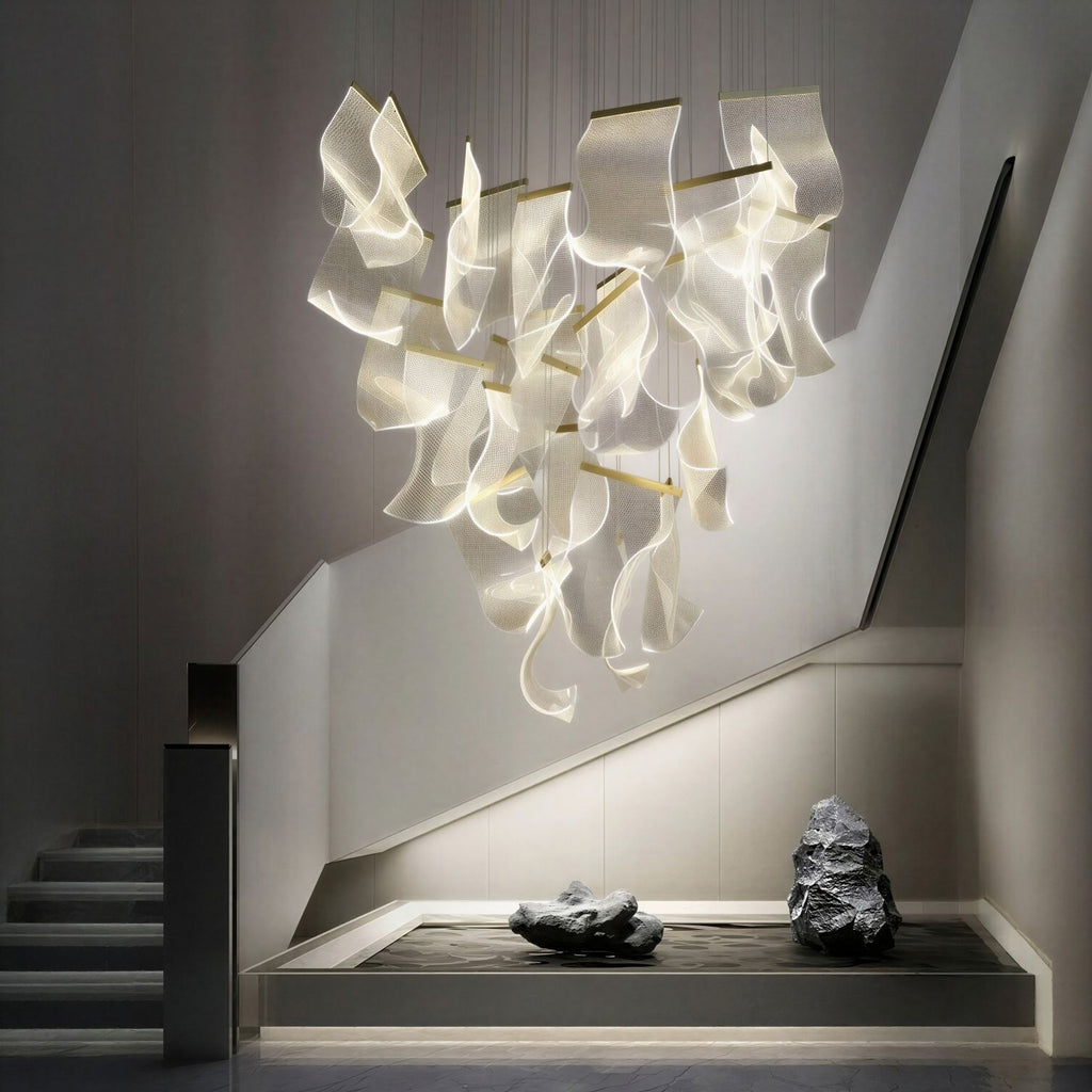 Suspension Luminaire Design Duplex Multi-Têtes