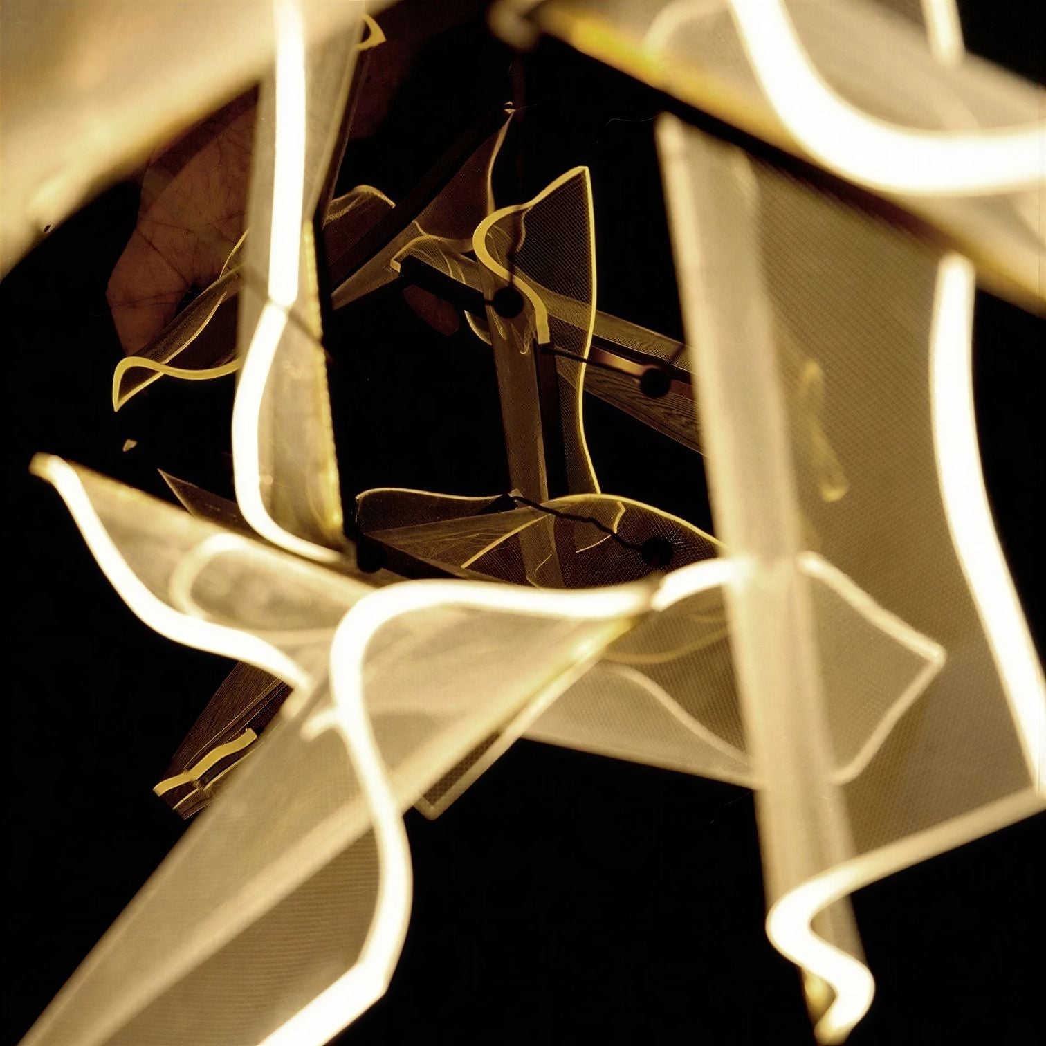 Suspension Luminaire Design Duplex Multi-Têtes