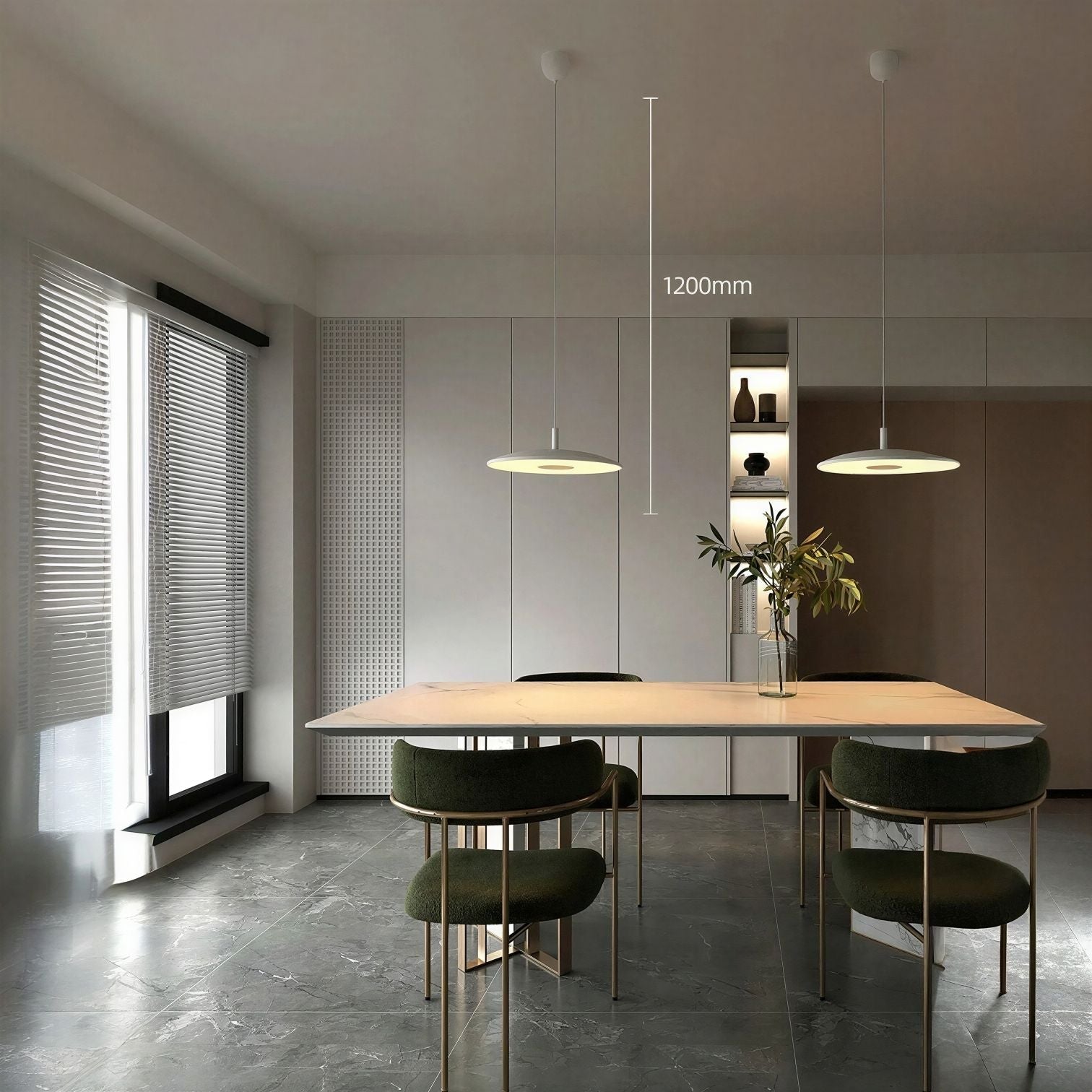 Suspension Luminaire Design Eclipse Disque Chrome