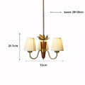 Suspension Luminaire Design Haussmann Tissu Blanc