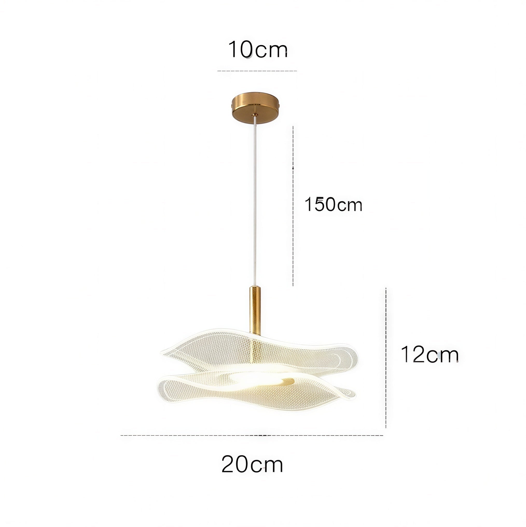 Suspension Luminaire Design Lotus Acrylique Nordique — Style A ou B | 3 Couleurs