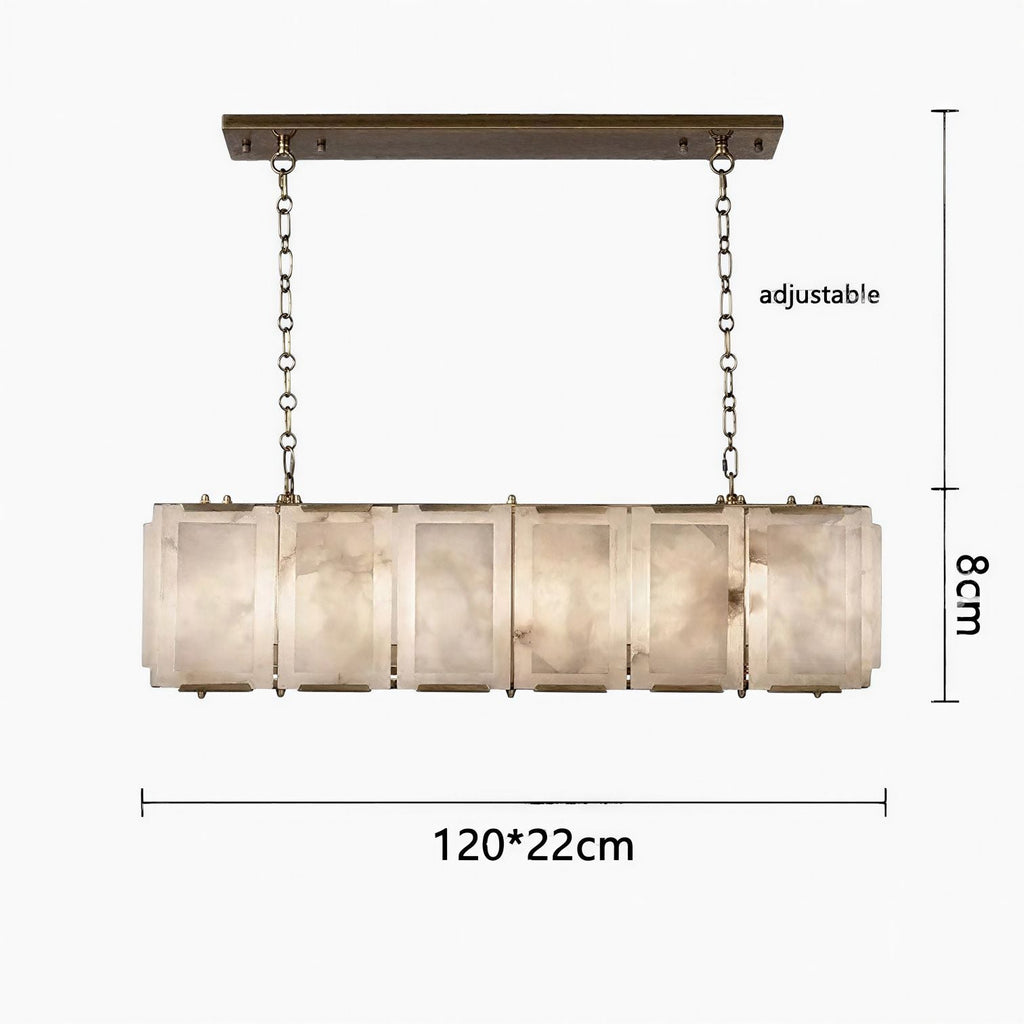 Suspension Luminaire Design Opéra Marbre